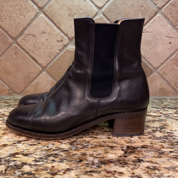 Kiss X Shoes - Vintage Kiss X Chelsea Boots Leather No Size